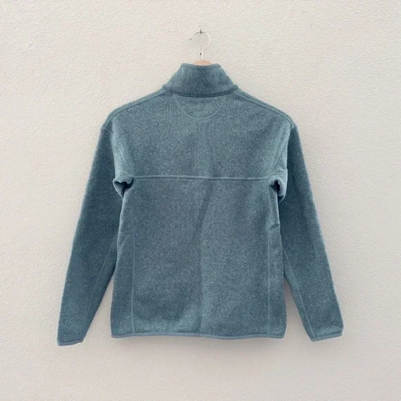 Patagonia Better Sweater Small Teal Pullover Lightweight Outdoor Hiking Camping - Picture 6 of 13